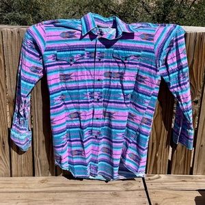 VINTAGE Panhandle Slim Pearl Snap